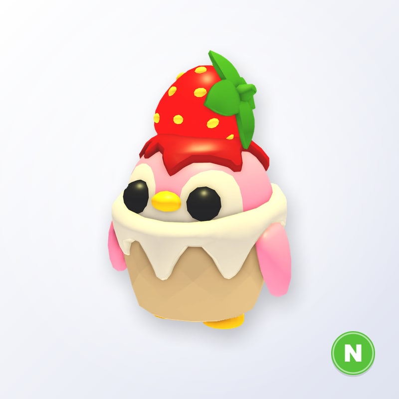 Strawberry Penguin N | Adopt Me