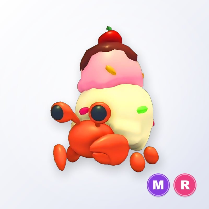 Ice Cream Hermit Crab MR | Adopt Me