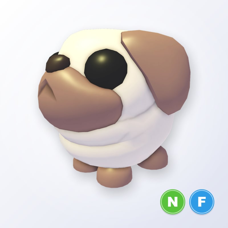 Snowball Pug NF | Adopt Me