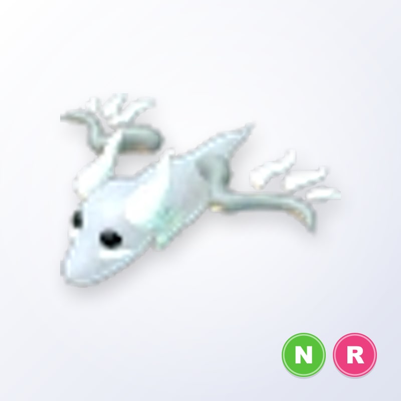 Halloween White Ghost Dragon NR | Adopt Me