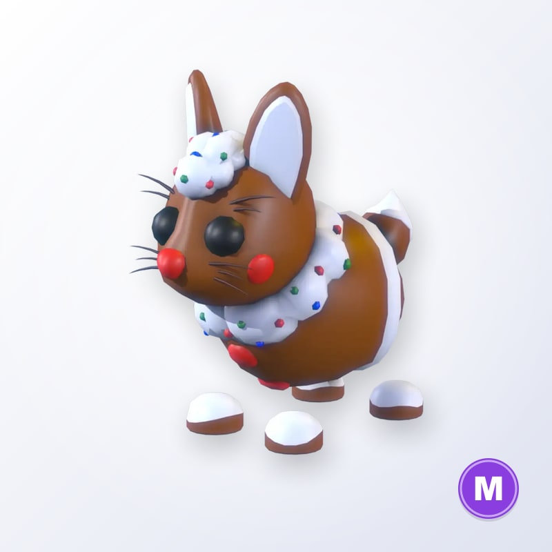 Gingerbread Hare M | Adopt Me