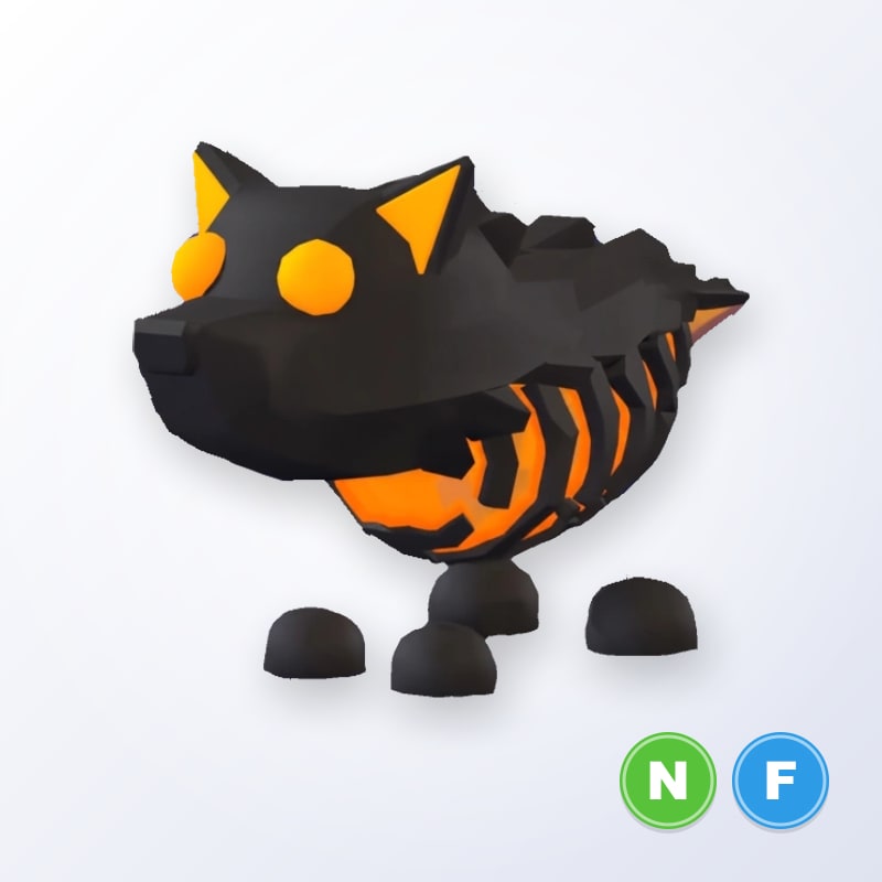 Lava Wolf NF | Adopt Me