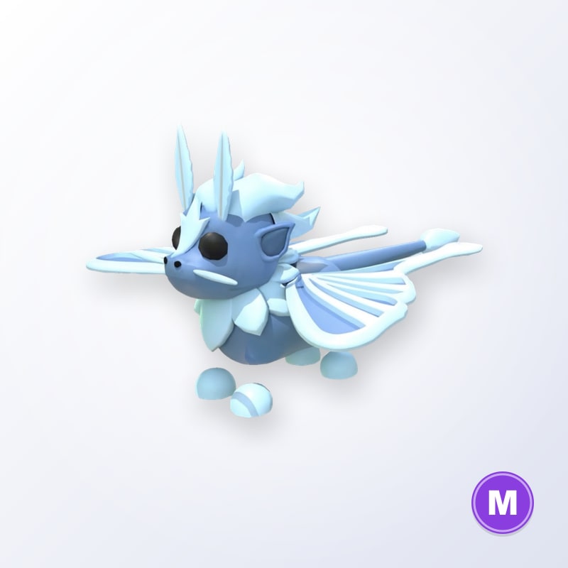 Ice Moth Dragon M | Adopt Me