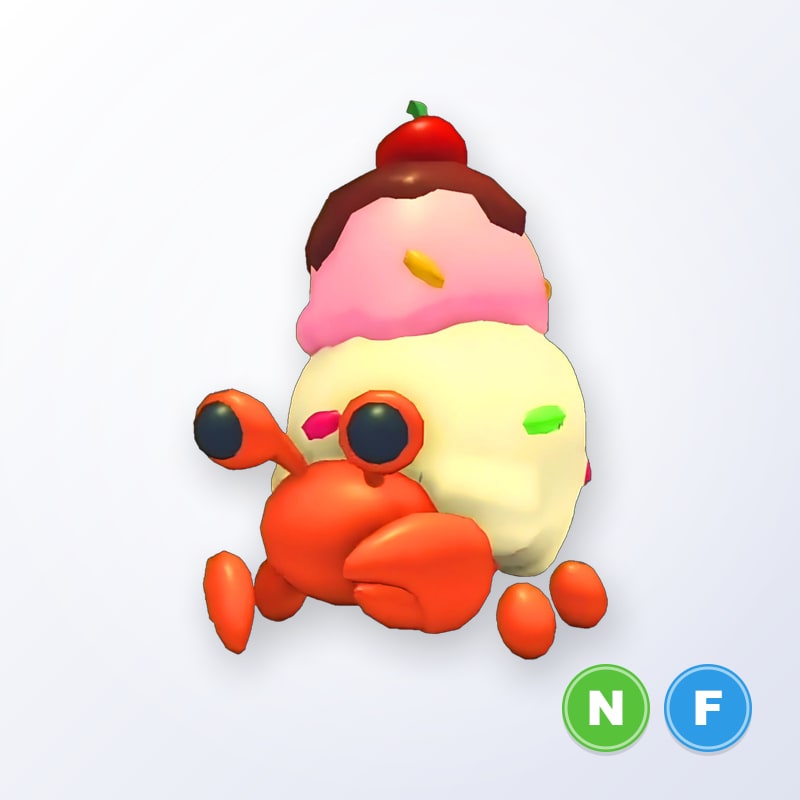 Ice Cream Hermit Crab NF | Adopt Me
