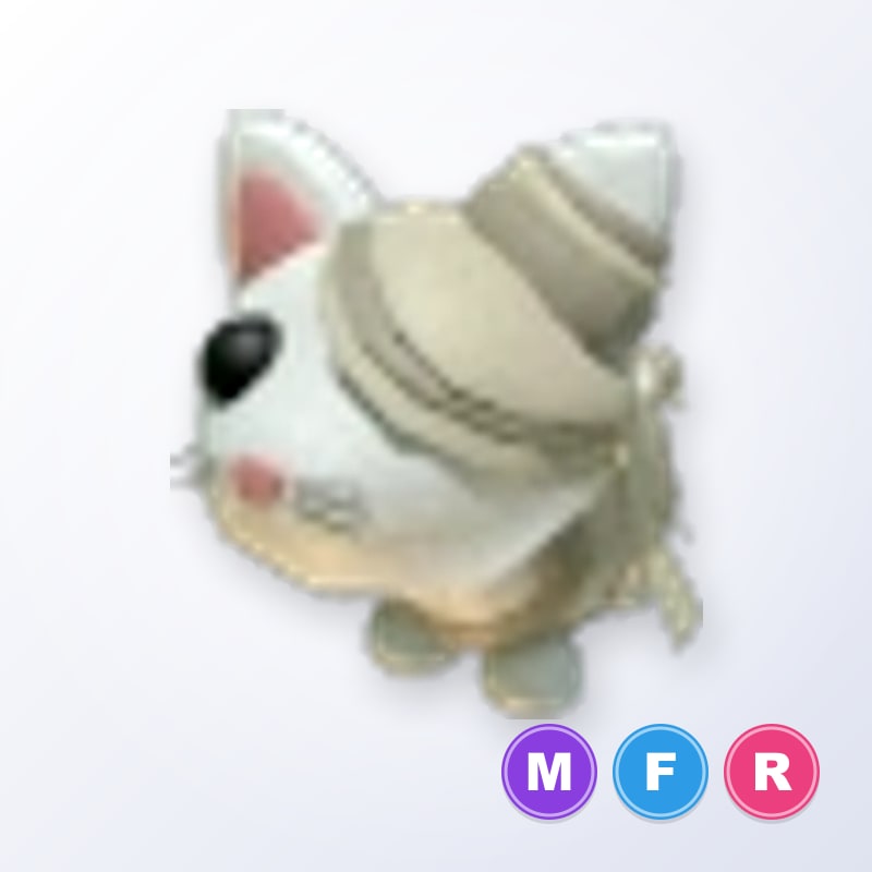 Halloween White Mummy Cat MFR | Adopt Me