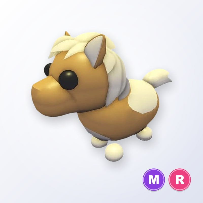 Shetland Pony Light Brown MR | Adopt Me