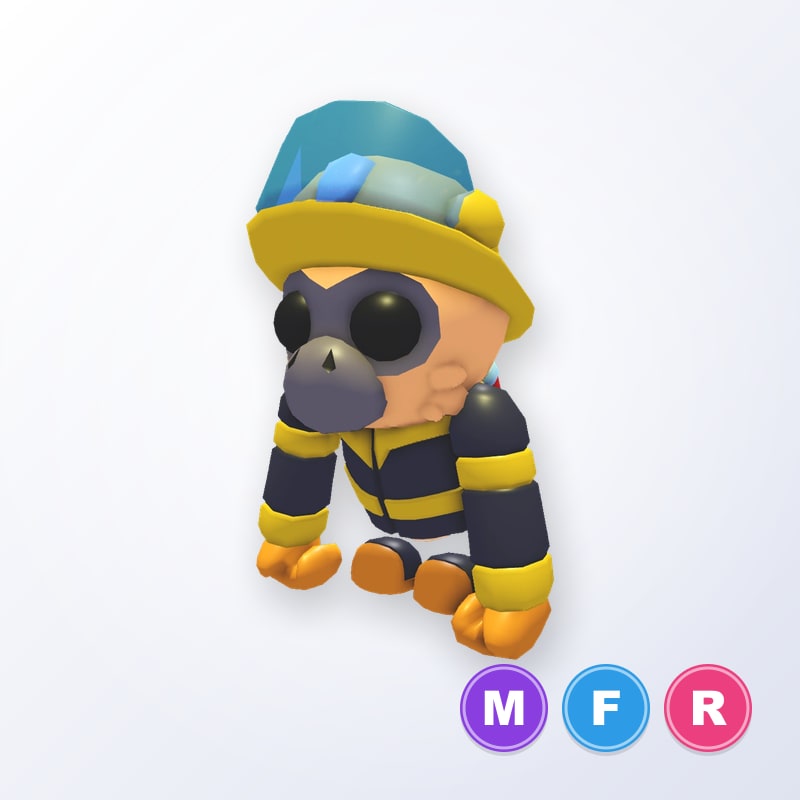 Firefighter Gibbon MFR | Adopt Me