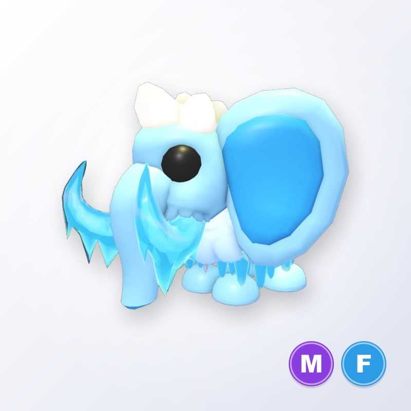 Snowy Mammoth MF | Adopt Me