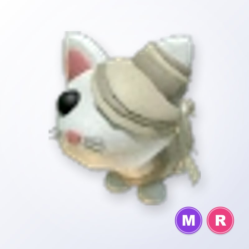 Halloween White Mummy Cat MR | Adopt Me