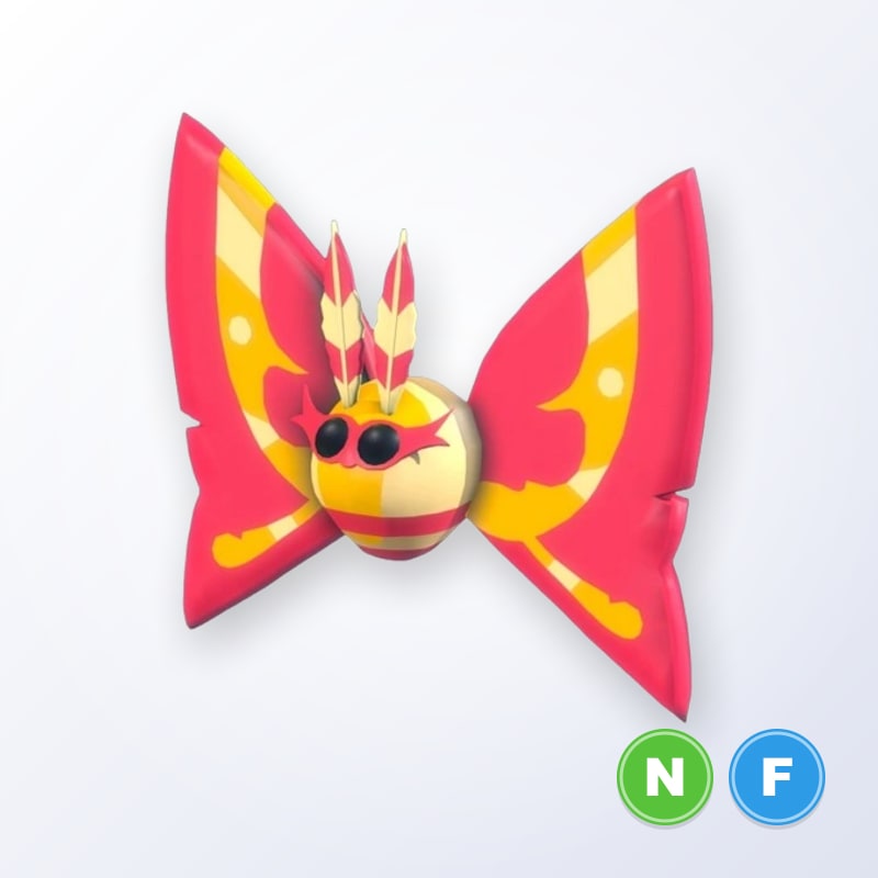 Rosy Maple Moth NF | Adopt Me