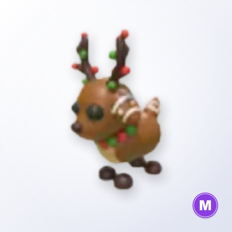 Gingerbread Reindeer M | Adopt Me