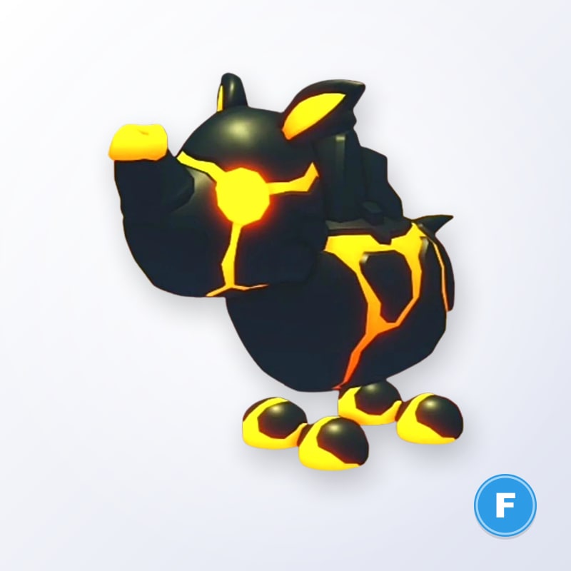 Volcanic Rhino F | Adopt Me