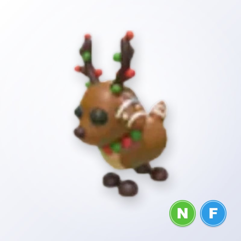 Gingerbread Reindeer NF | Adopt Me