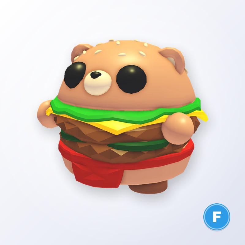 Burger Bear F | Adopt Me