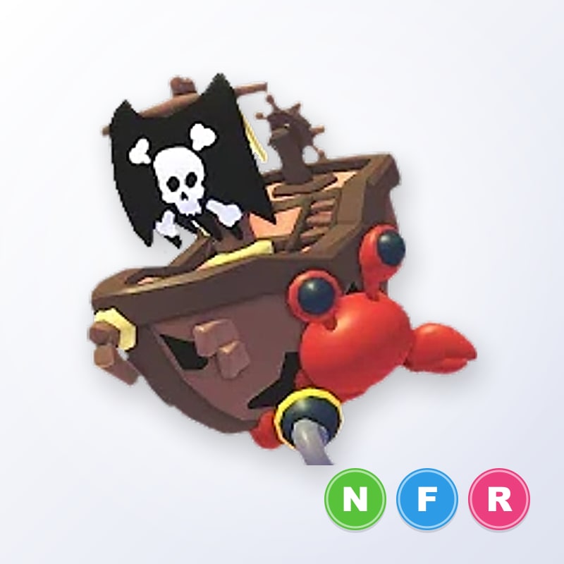 Pirate Hermit Crab NFR | Adopt Me