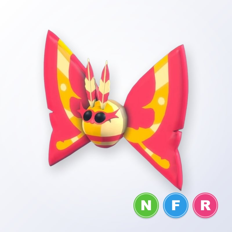 Rosy Maple Moth NFR | Adopt Me