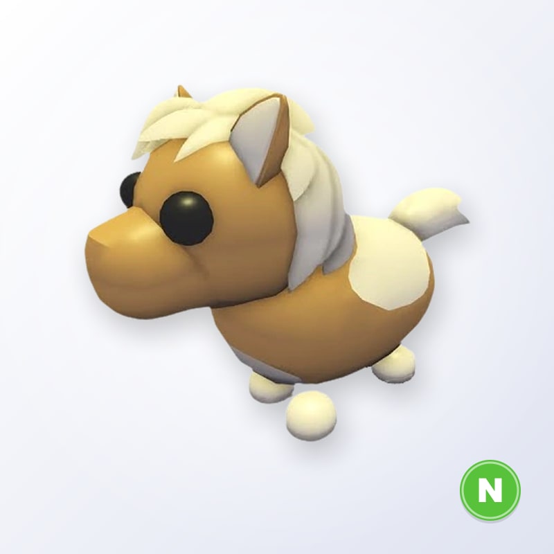 Shetland Pony Light Brown N | Adopt Me