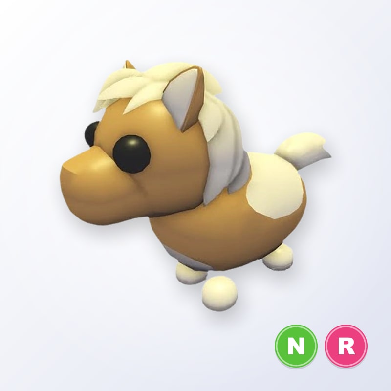 Shetland Pony Light Brown NR | Adopt Me