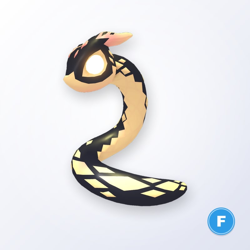 Gilded Snake F | Adopt Me