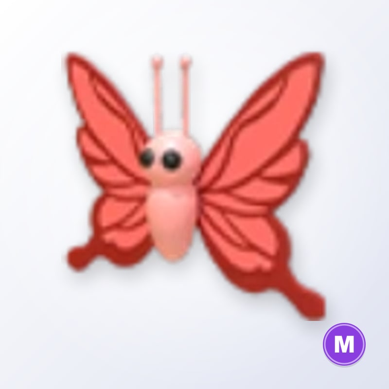 Scarlet Butterfly M | Adopt Me