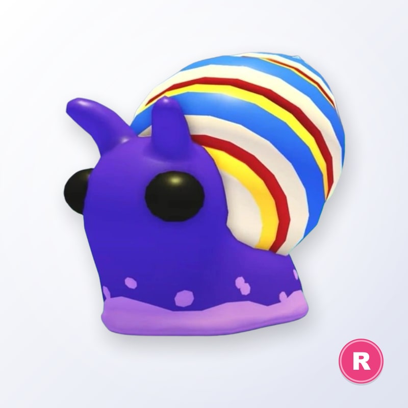 Candy Cane Snail R | Adopt Me