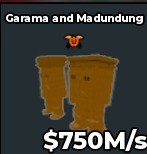 BS14862 Garama and Madundung With Fire Bee Trait(rare) Rainbow 750M/s