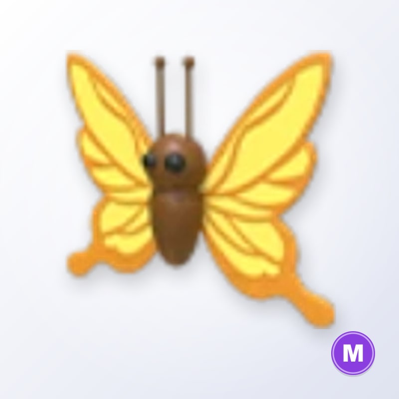Yellow Butterfly M | Adopt Me