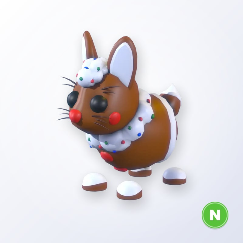 Gingerbread Hare N | Adopt Me