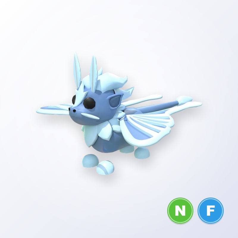 Ice Moth Dragon NF | Adopt Me