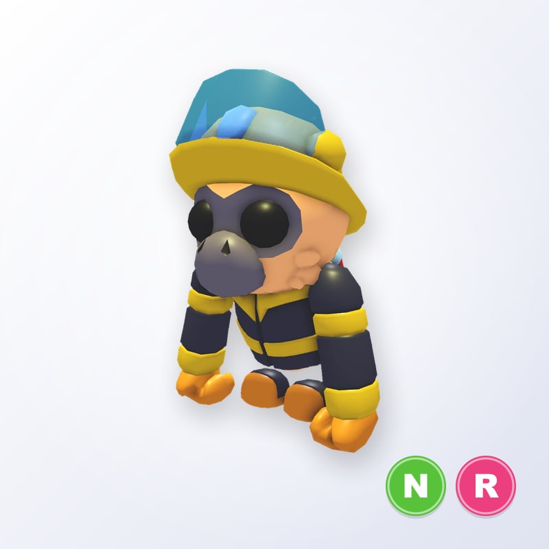 Firefighter Gibbon NR | Adopt Me