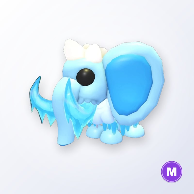 Snowy Mammoth M | Adopt Me