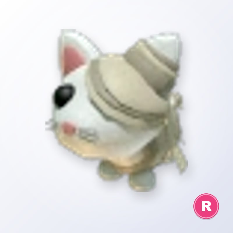 Halloween White Mummy Cat R | Adopt Me