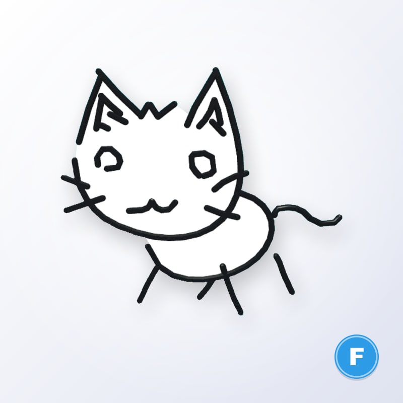 2D Kitty F | Adopt Me