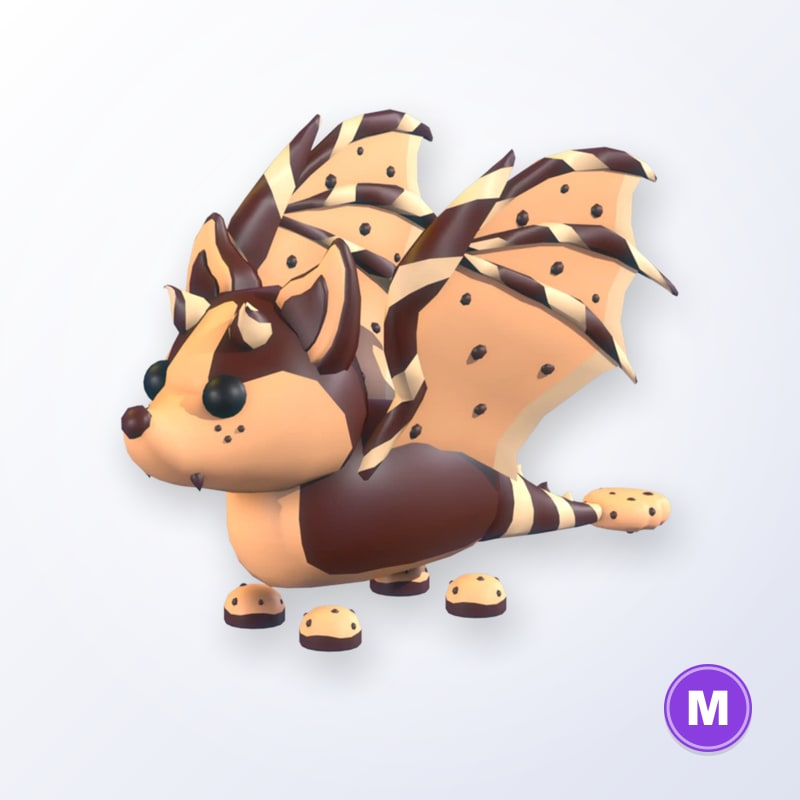 Chocolate Chip Bat Dragon M | Adopt Me