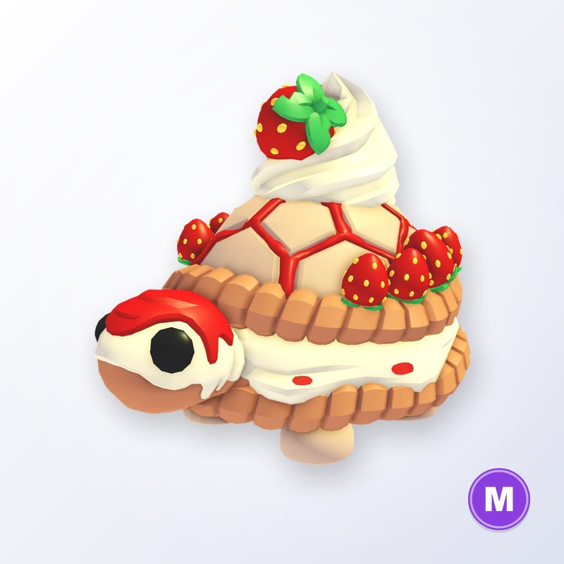 Strawberry Tortle M | Adopt Me