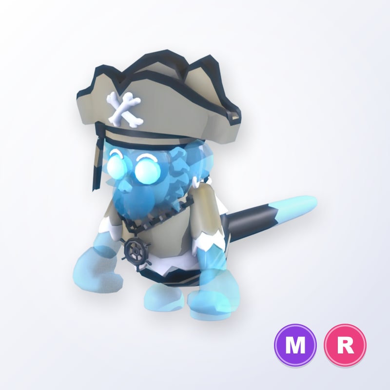 Pirate Ghost Capuchin Monkey MR | Adopt Me