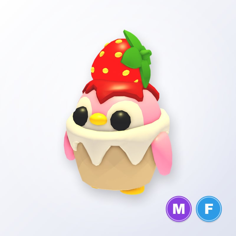 Strawberry Penguin MF | Adopt Me