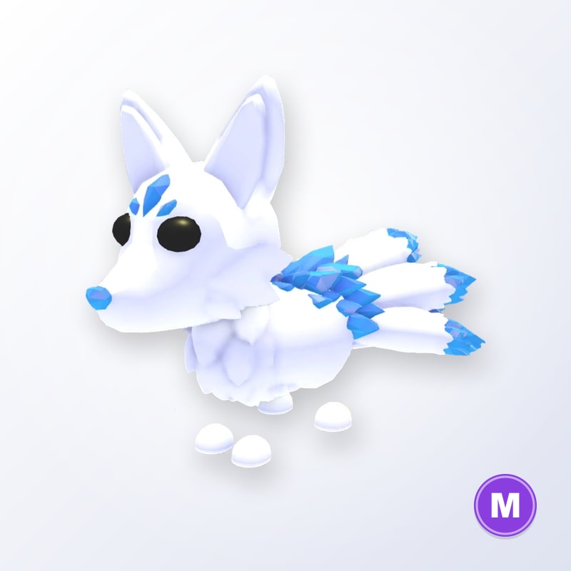 Glacier Kitsune M | Adopt Me
