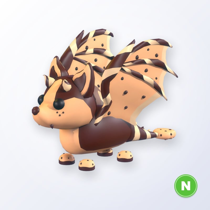 Chocolate Chip Bat Dragon N | Adopt Me