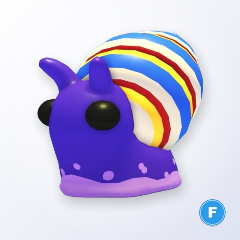 Candy Cane Snail F | Adopt Me