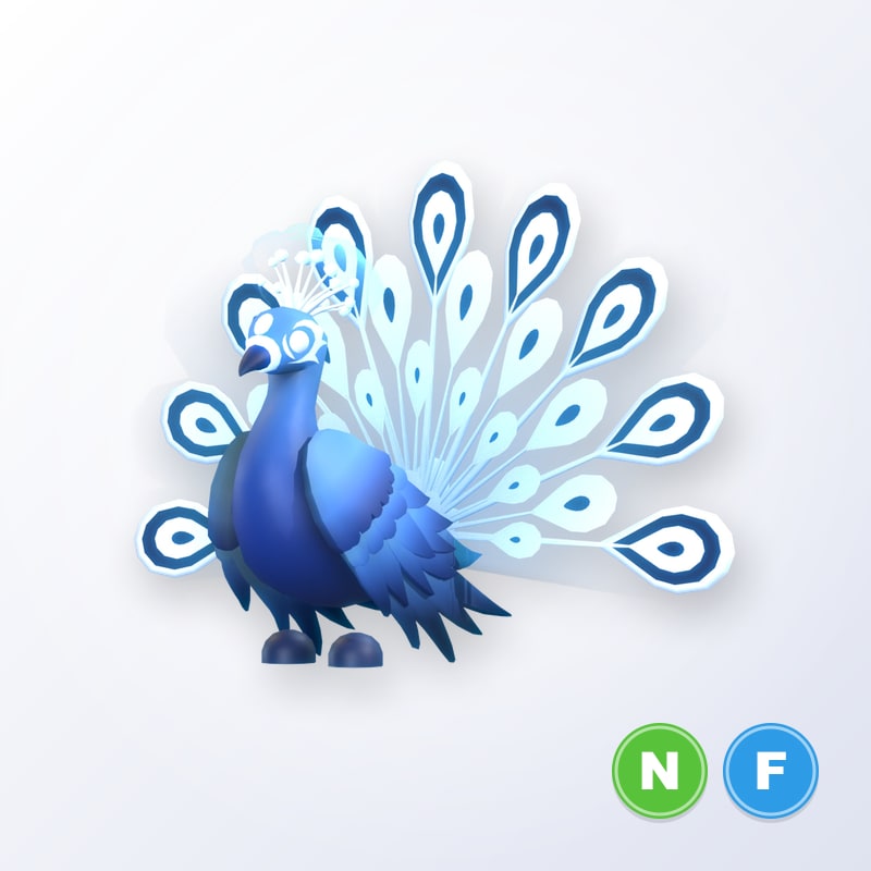 Moonbeam Peacock NF | Adopt Me