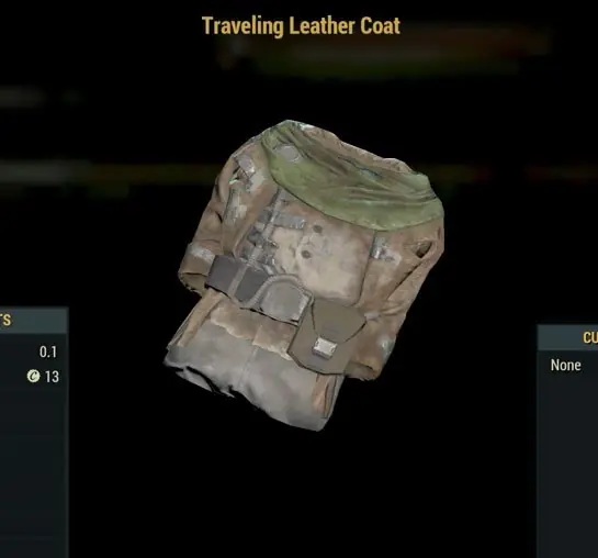 ✧･ﾟ:*✧ Fallout 76 Item | Traveling Leather Coat ✧･ﾟ:*✧ Smart Savings ✧･ﾟ:*✧