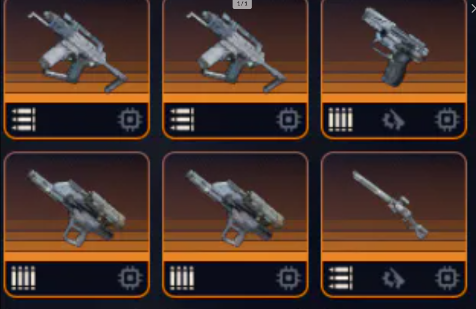 🔥 6 Gun Lvl 5 Bundle Mixed 🔥