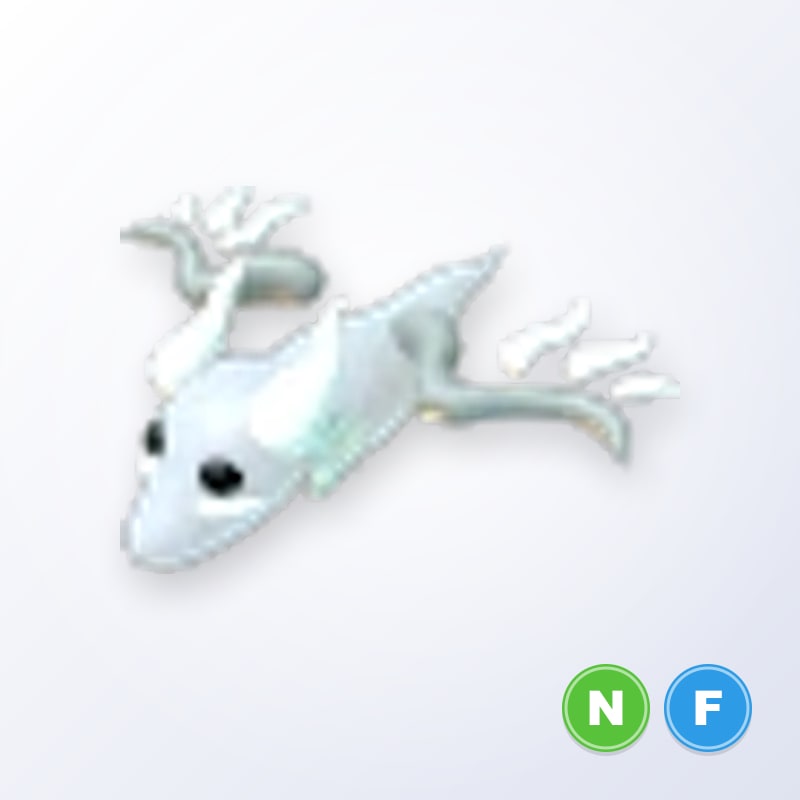 Halloween White Ghost Dragon NF | Adopt Me