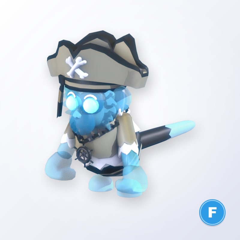 Pirate Ghost Capuchin Monkey F | Adopt Me