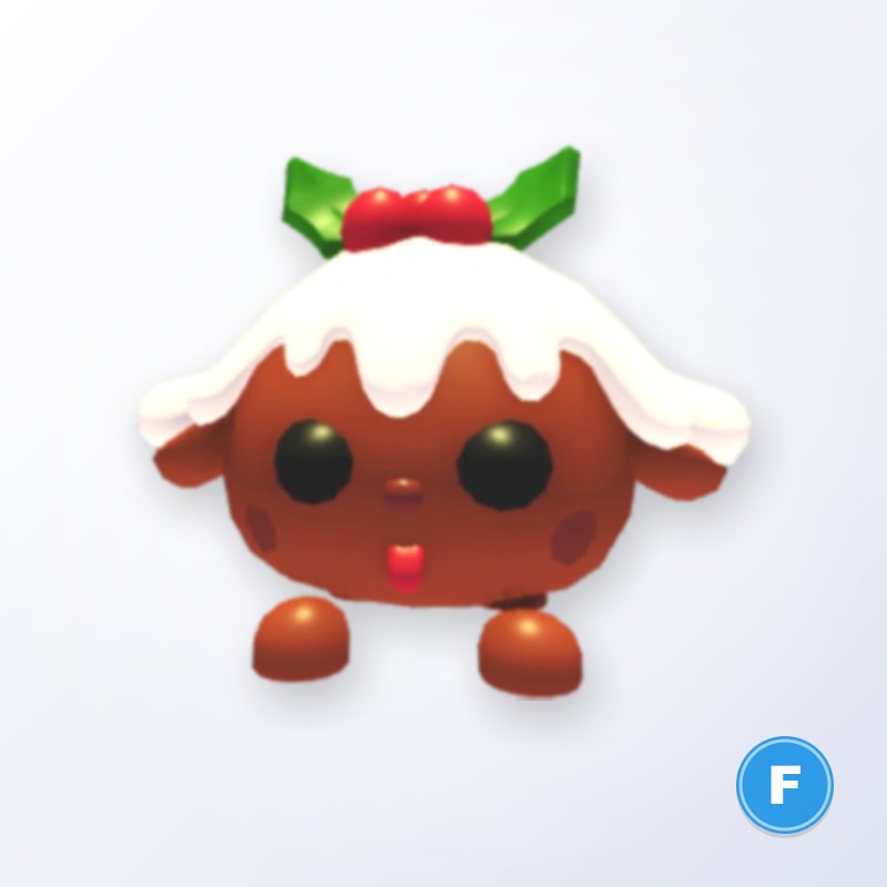 Christmas Pudding Pup F | Adopt Me