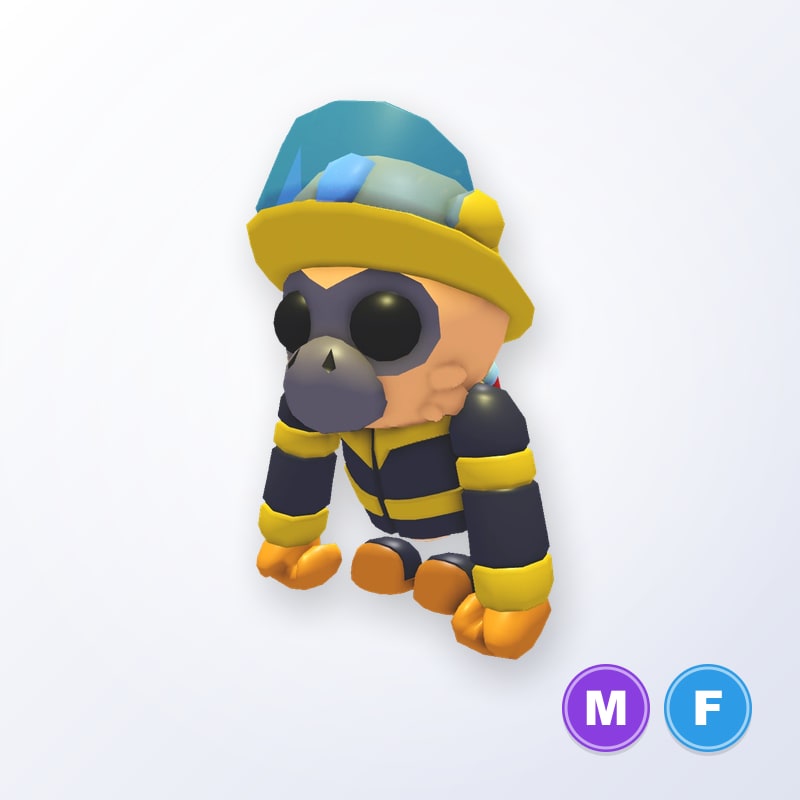 Firefighter Gibbon MF | Adopt Me