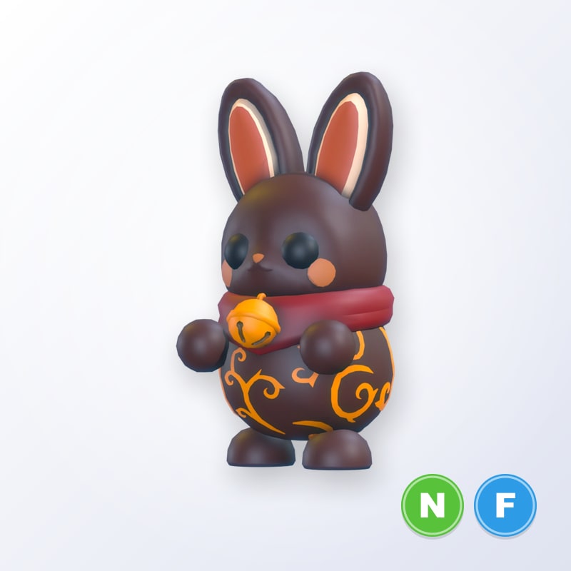Dark Choccybunny NF | Adopt Me