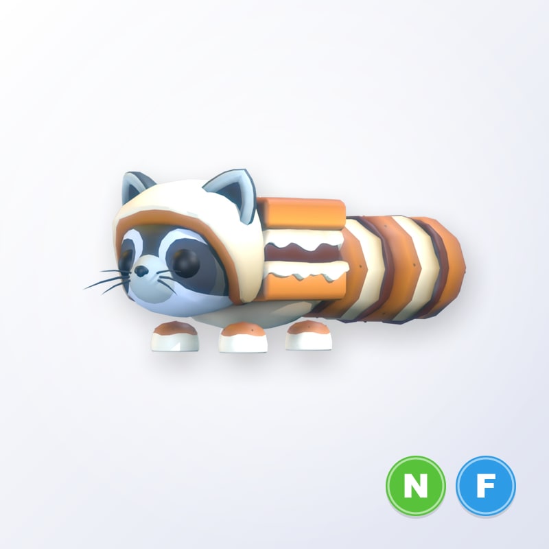 S'mores Raccoon NF | Adopt Me