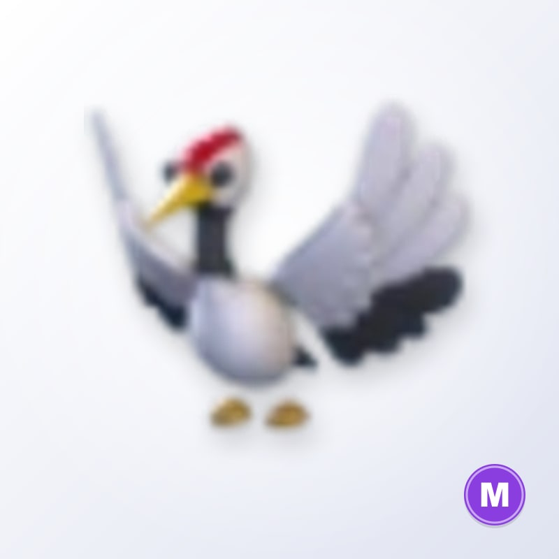 Red Crowned Crane M | Adopt Me
